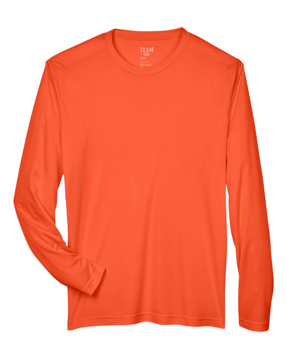 Team 365 Men's Zone Performance Long-Sleeve T-Shirt - Sport Orange