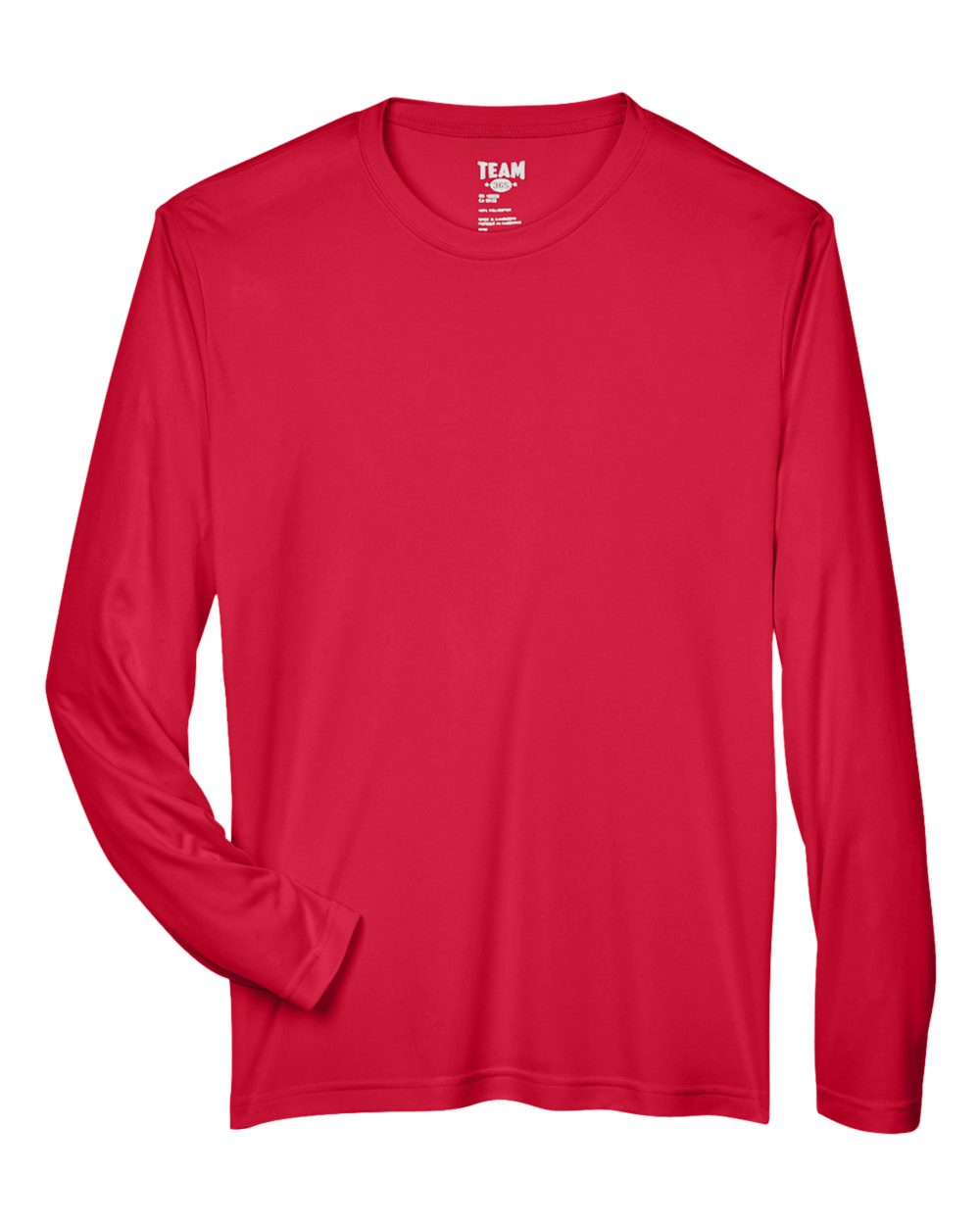 Team 365 Men's Zone Performance Long-Sleeve T-Shirt - Sport Red