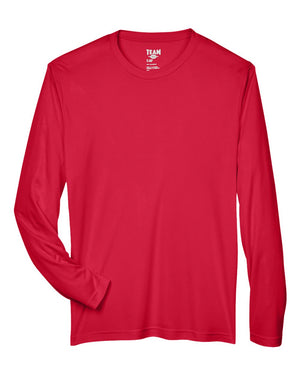 Team 365 Men's Zone Performance Long-Sleeve T-Shirt - Sport Red