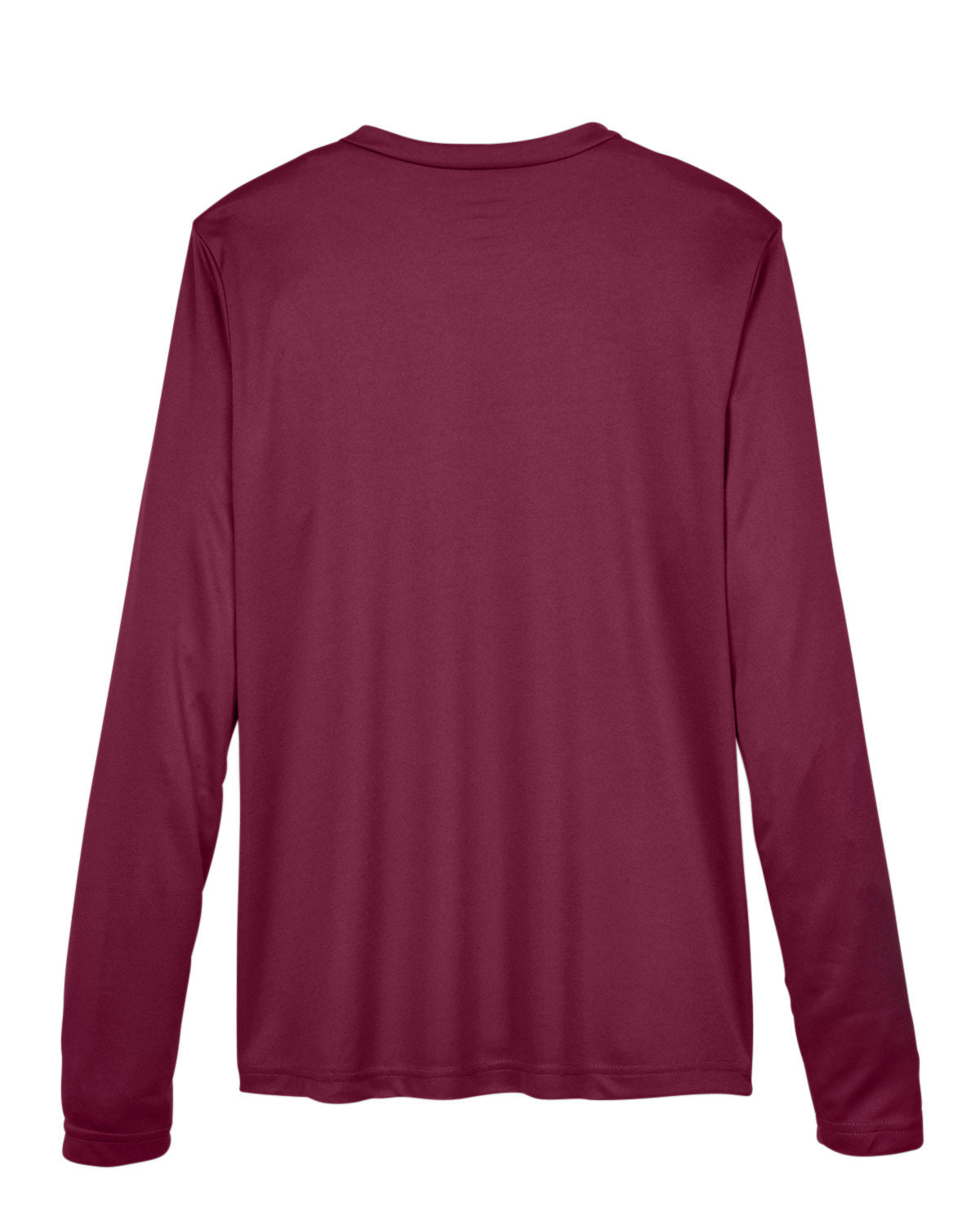 Team 365 Ladies' Zone Performance Long-Sleeve T-Shirt - Back