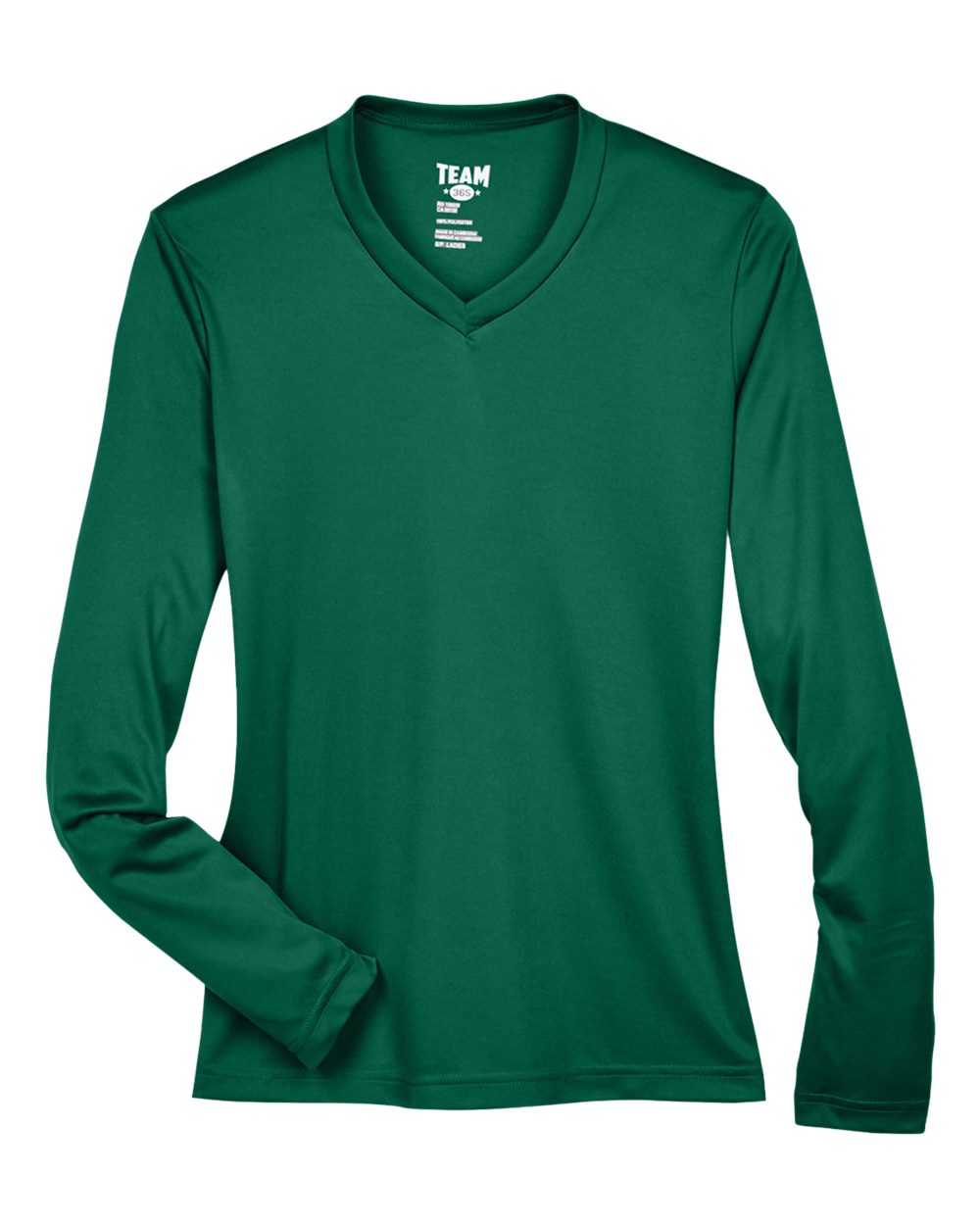 Team 365 Ladies' Zone Performance Long-Sleeve T-Shirt - Sport Forest