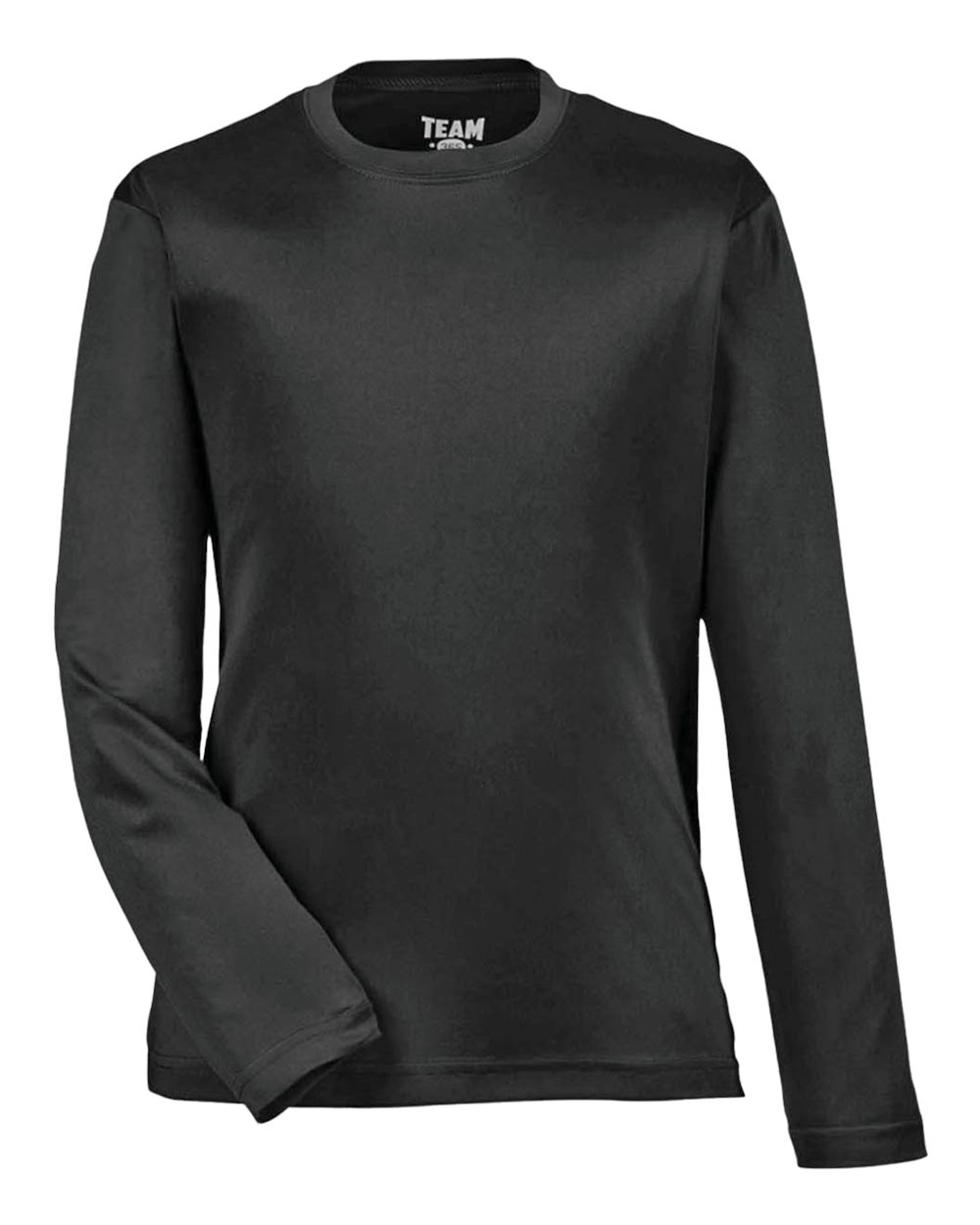 Team 365 Youth Zone Performance Long-Sleeve T-Shirt - Black