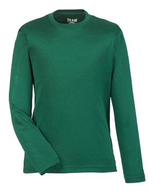 Team 365 Youth Zone Performance Long-Sleeve T-Shirt - Sport Forest