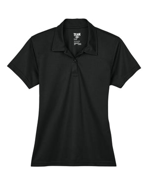 Team 365 Ladies' Command Snag Protection Polo - Black