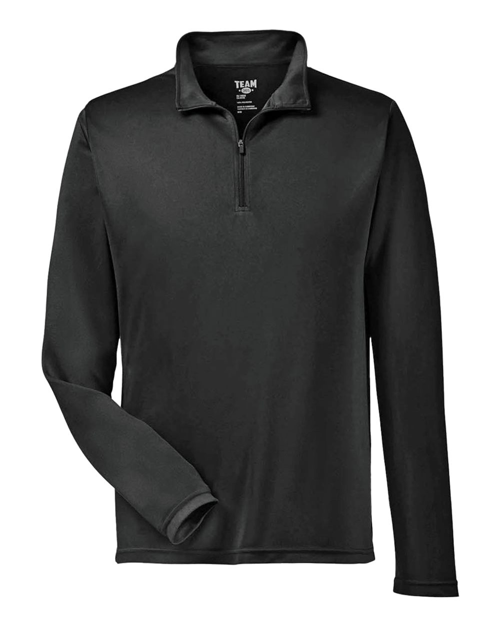Team 365 Men's Zone Performance Quarter-Zip - Black