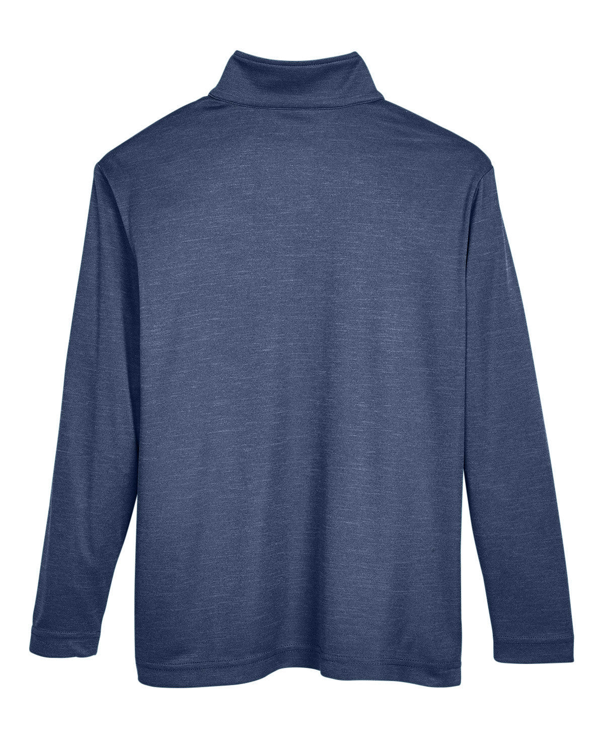 Team 365 Youth Zone Sonic Heather Performance Quarter-Zip - Back