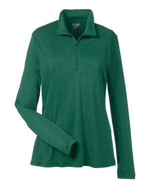 Team 365 Ladies Zone Performance Quarter-Zip - Sport Forest