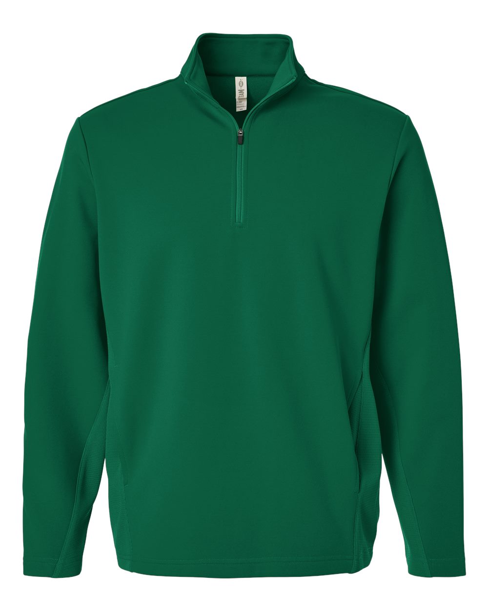 Team 365 Unisex Squad Cadet Quarter-Zip Tech Fleece Pullover - Sport Forest