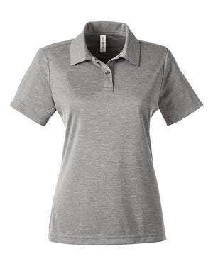 Team 365 Ladies' Zone Sonic Heather Performance Polo - Athletic Heather