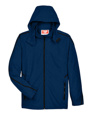 Team 365 Adult Conquest Jacket with Mesh Lining - Sport Dark Navy