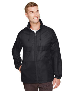 Team 365 Adult Zone Protect Lightweight Jacket - Black
