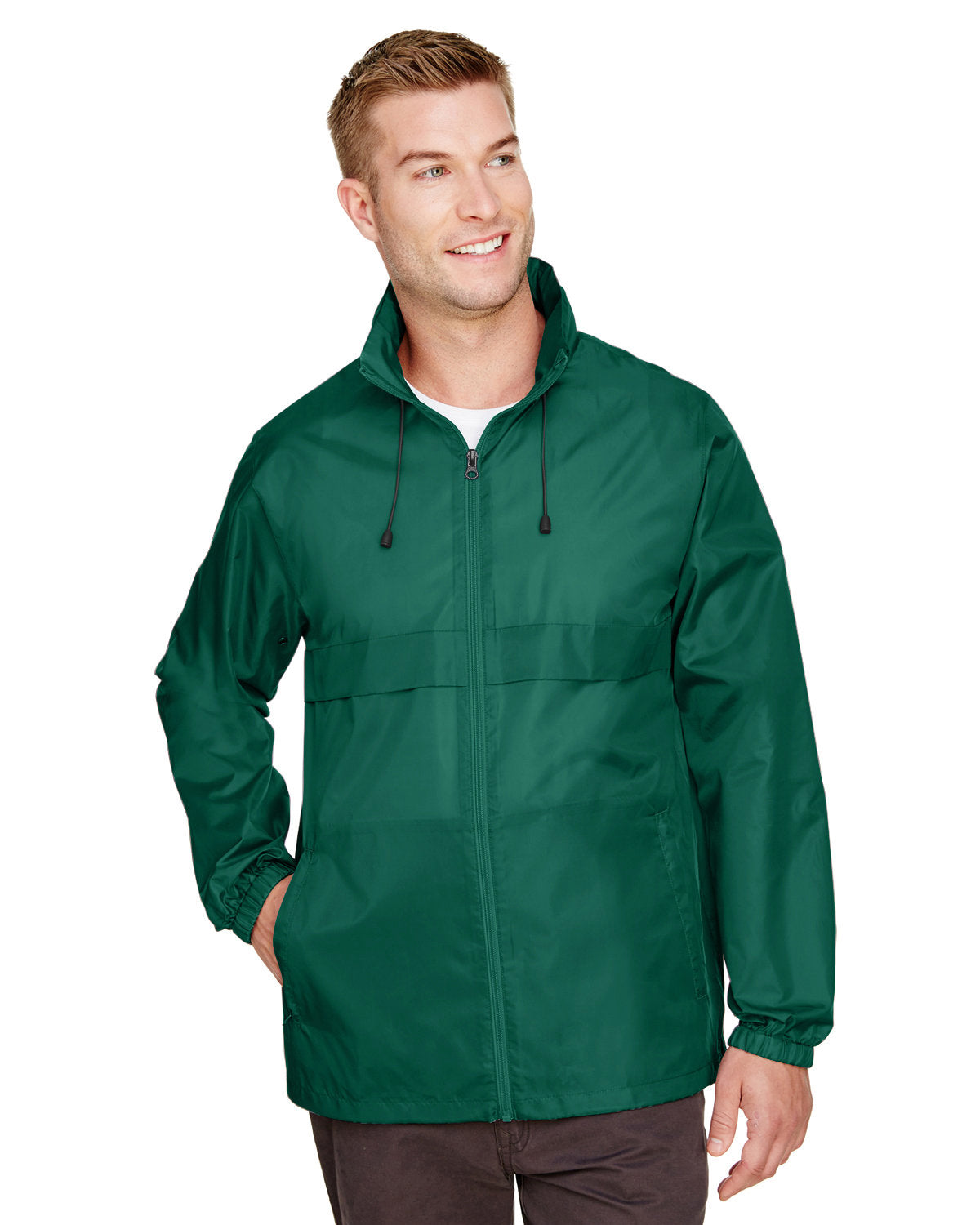 Team 365 Adult Zone Protect Lightweight Jacket - Sport Forest