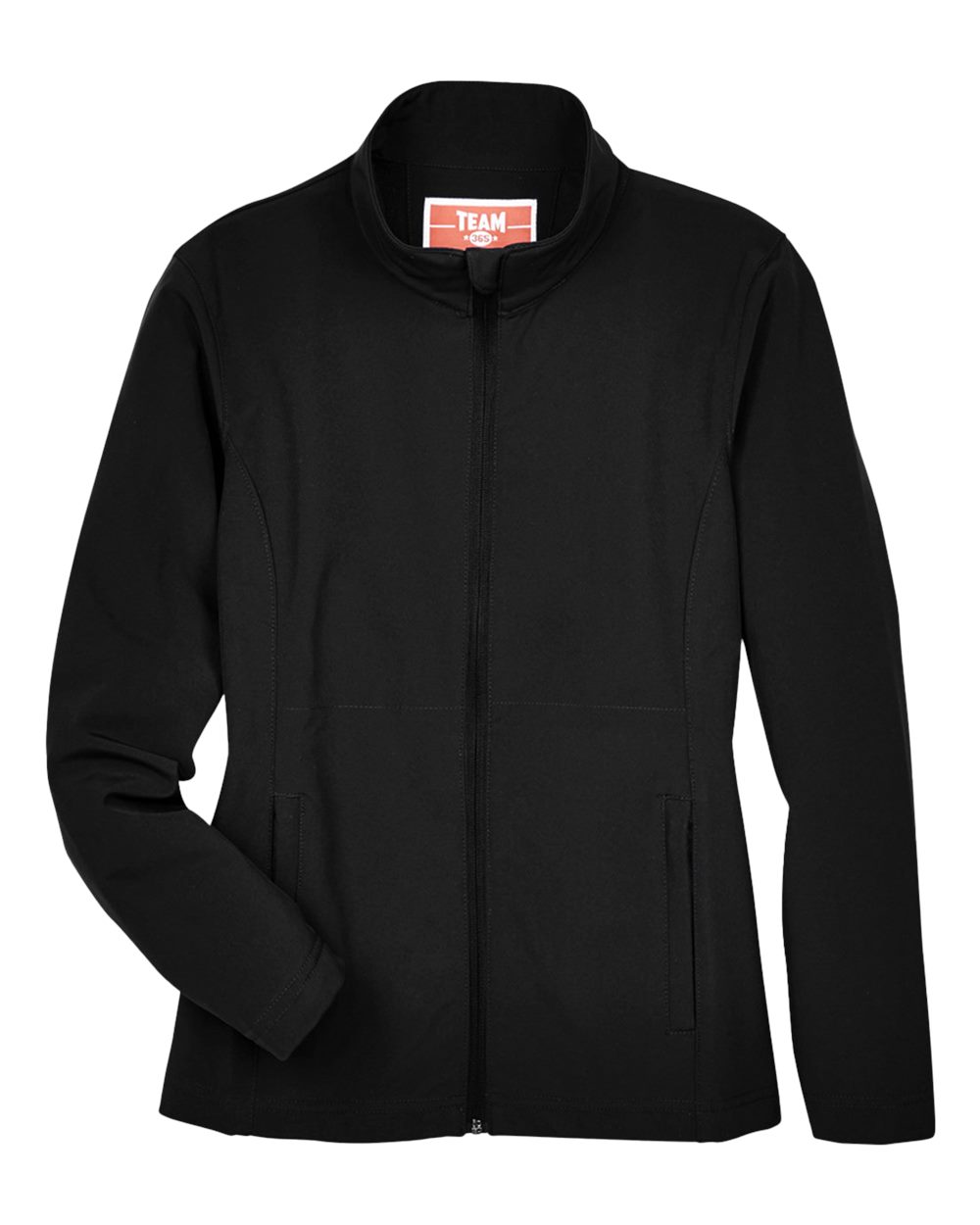 Team 365 Ladies' Leader Soft Shell - Black