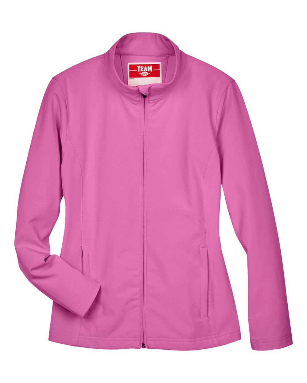 Team 365 Ladies' Leader Soft Shell - Sport Charity Pink