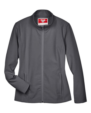 Team 365 Ladies' Leader Soft Shell - Sport Graphite