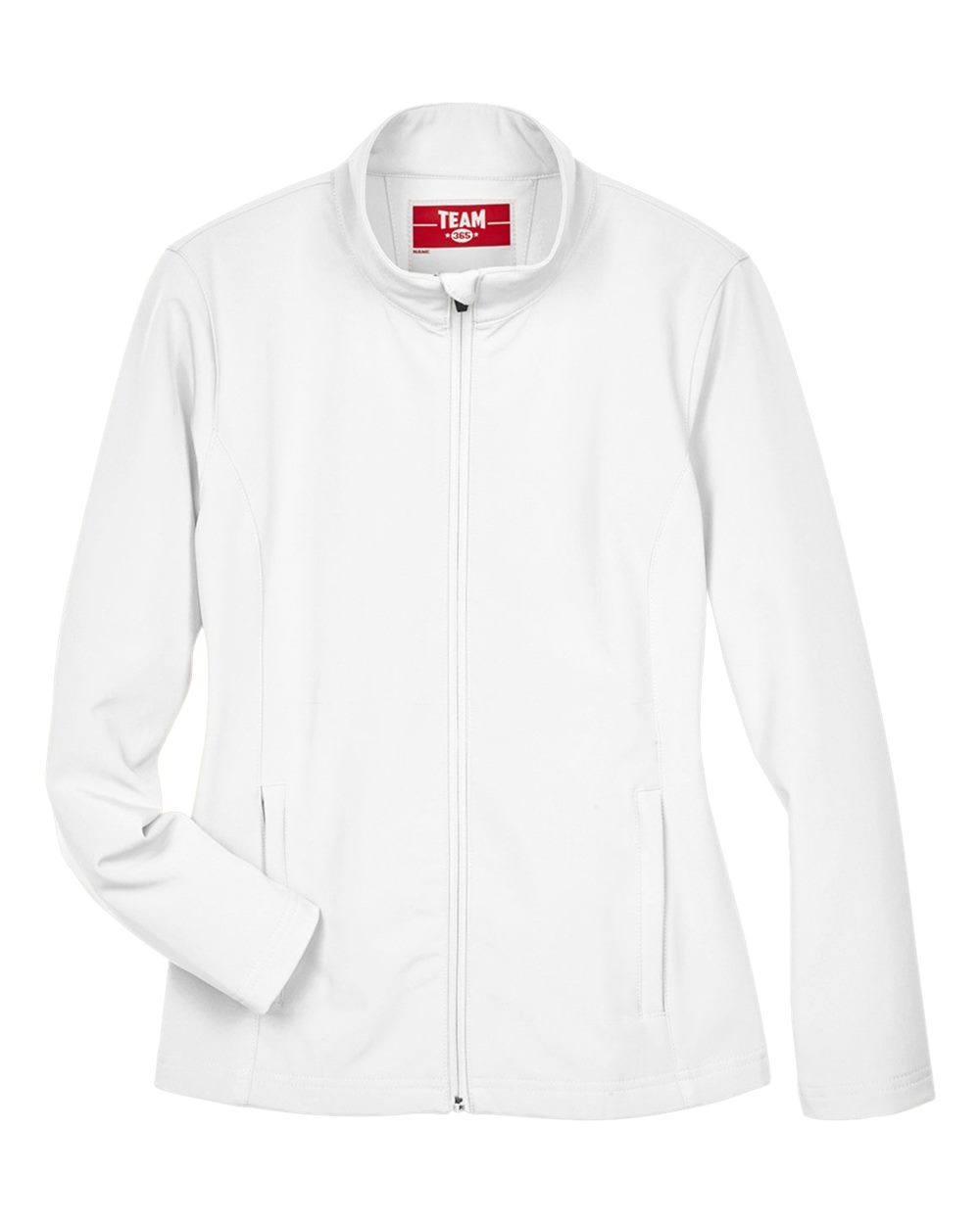 Team 365 Ladies' Leader Soft Shell - White