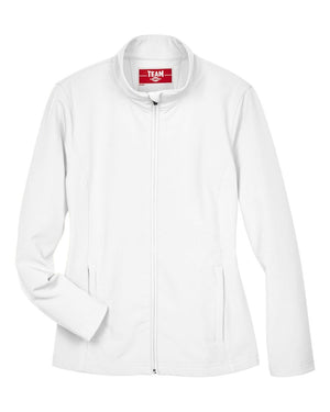 Team 365 Ladies' Leader Soft Shell - White