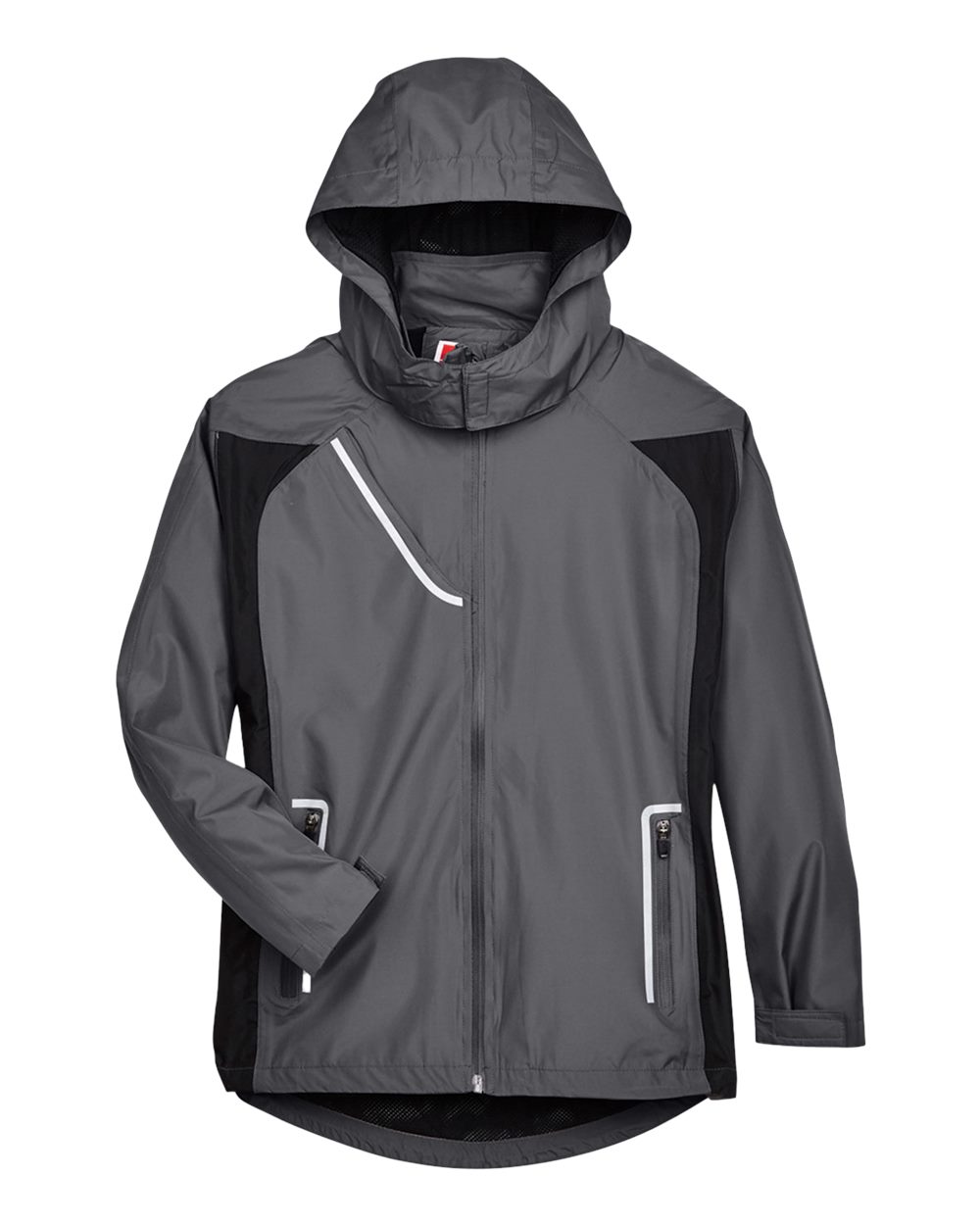 Team 365 Ladies' Dominator Waterproof Jacket - Sport Graphite