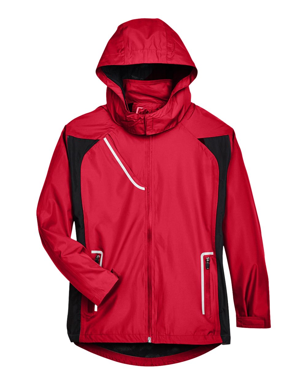 Team 365 Ladies' Dominator Waterproof Jacket - Sport Red