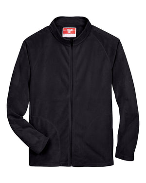 Team 365 Men's Campus Microfleece Jacket - Black