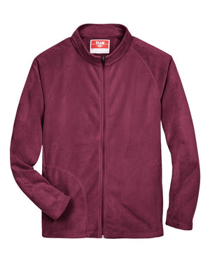 Team 365 Men's Campus Microfleece Jacket - Sport Maroon