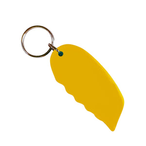 Utility Cutter Key Tag - Yellow