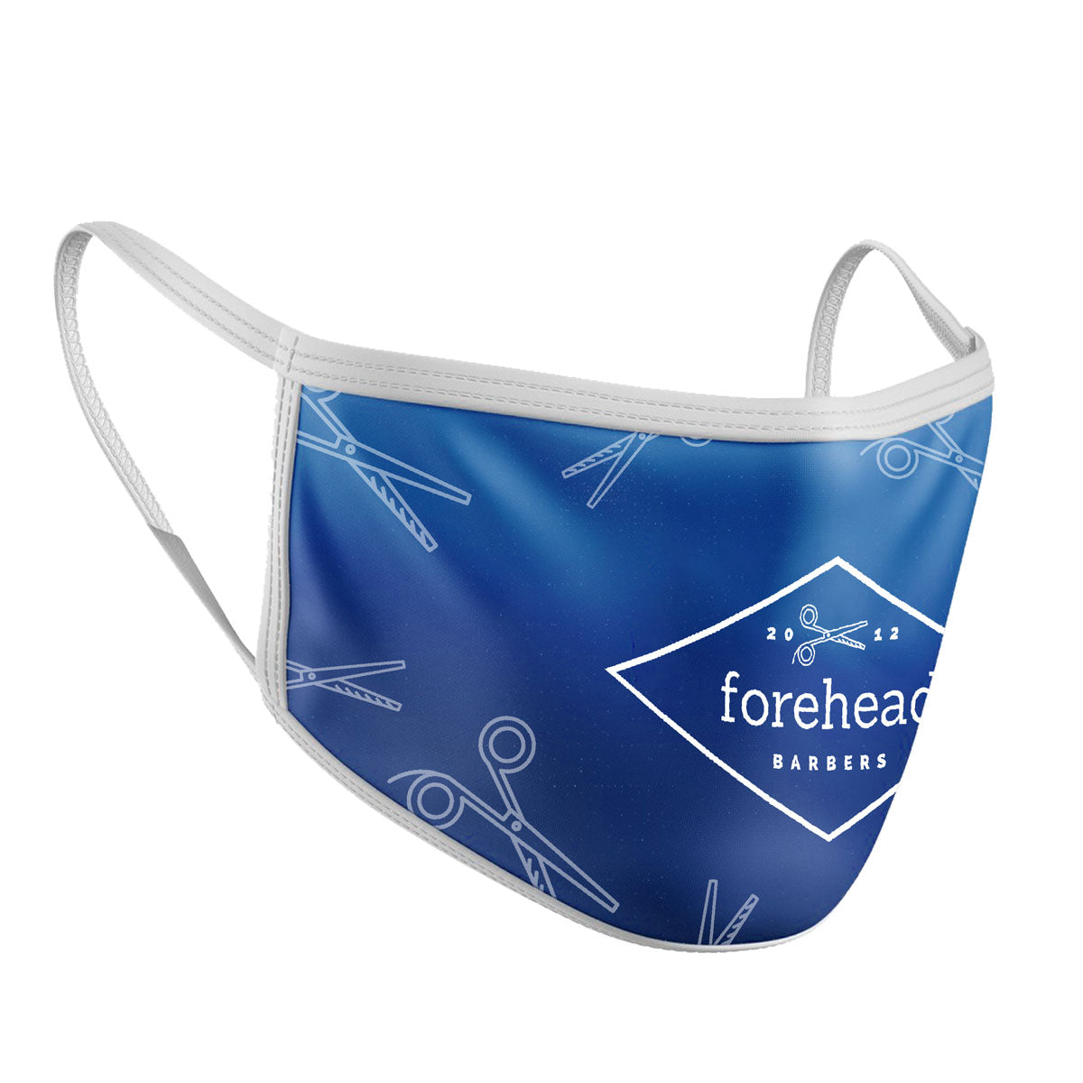 4 Ply Sublimated Polyester Face Mask