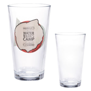 16 OZ. FULL COLOR PINT GLASS - Clear