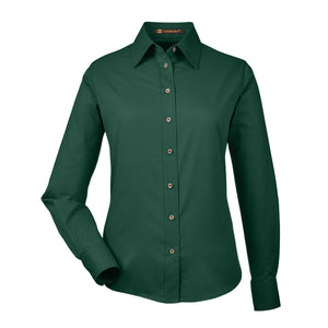 Ladies' Easy Blend™ Long-Sleeve Twill Shirt with Stain-Release