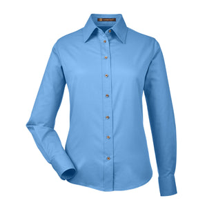 Ladies' Easy Blend™ Long-Sleeve Twill Shirt with Stain-Release