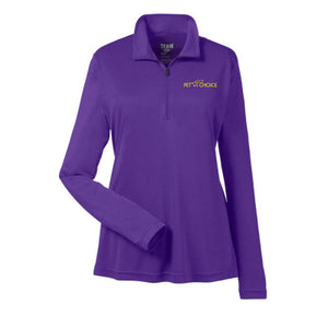 Ladies Team 365 Zone Performance Quarter-Zip