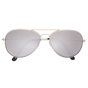 Colour Mirrored Aviator Sunglasses
