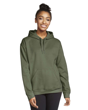 Adult Softstyle® Fleece Hooded Sweatshirt