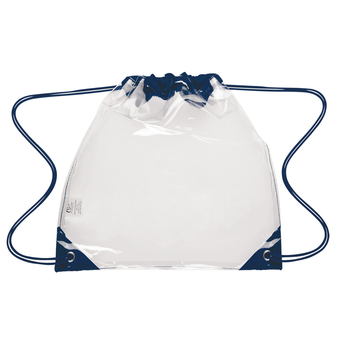 Touchdown Clear Drawstring Backpack