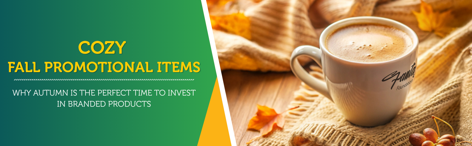 Cozy Fall Promotional Items: Why Autumn Is the Perfect Time to Invest in Branded Products