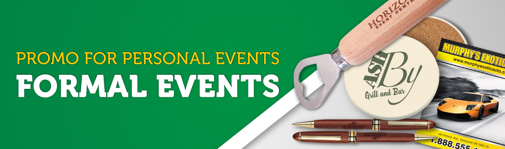 Promo for Personal Events - Formal Events