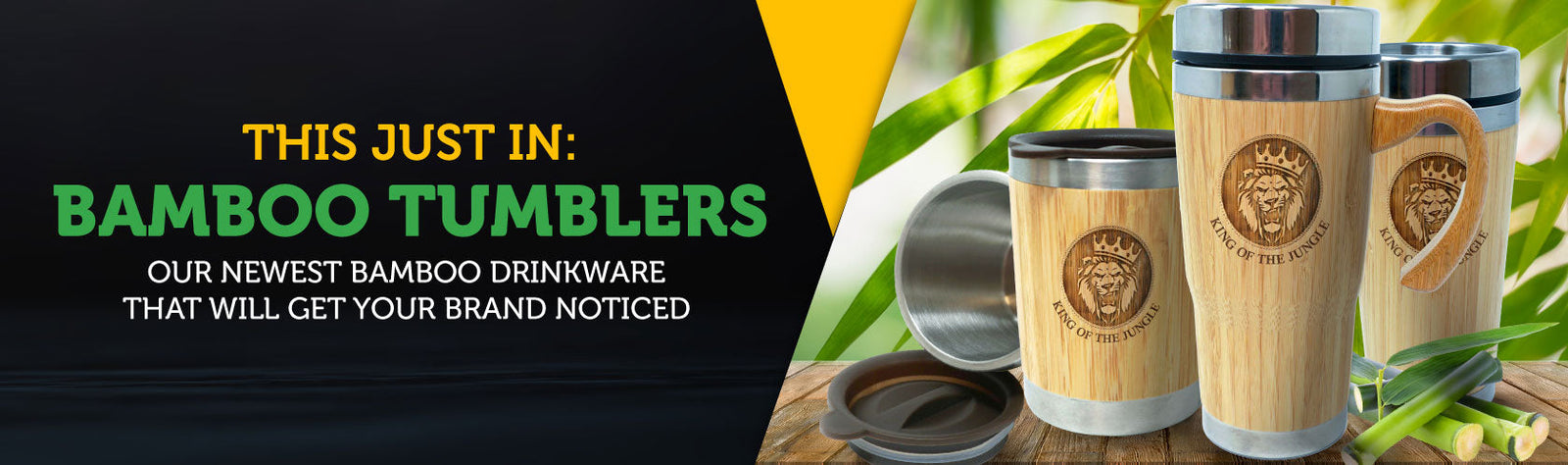 This Just In: Bamboo Tumblers
