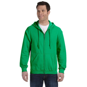 Gildan Heavy Blend™ 13.3 oz. Full-Zip Hood - Color - G186 - Irish Green