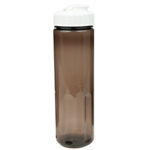 24 oz Prestige Bottle with Flip Top Lid - Translucent Smoke With White Lid