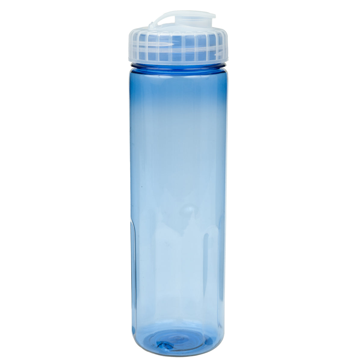 24 oz Prestige Bottle with Flip Top Lid - Translucent Blue With Clear Lid