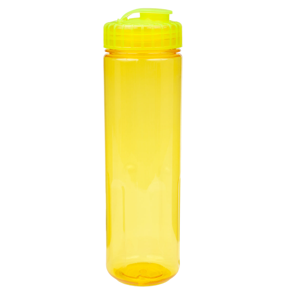 24 oz Prestige Bottle with Flip Top Lid - Translucent Yellow With Translucent Yellow Lid
