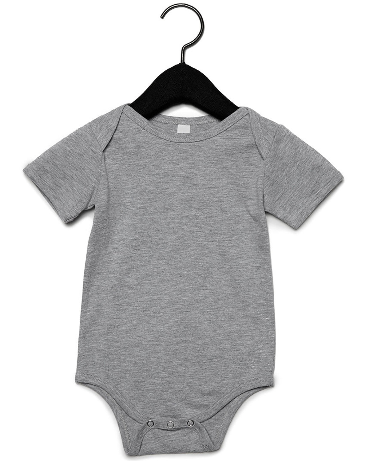 BELLA + CANVAS Infant Jersey Short-Sleeve One-Piece - Athletic Heather