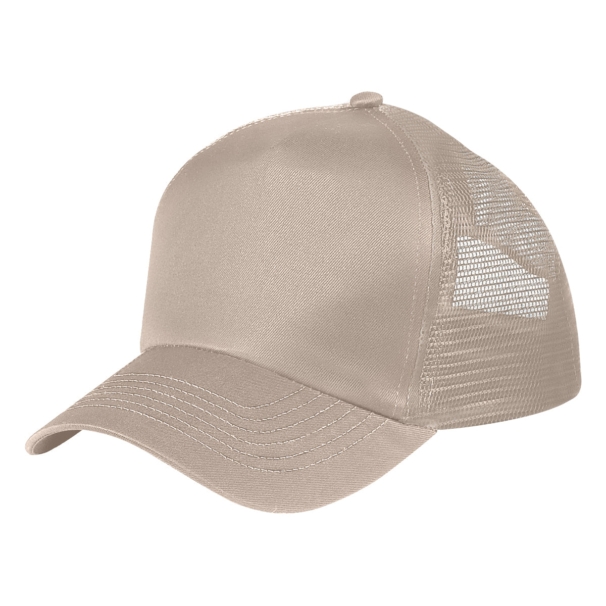 5 Panel Mesh Back Price Buster Cap - Khaki