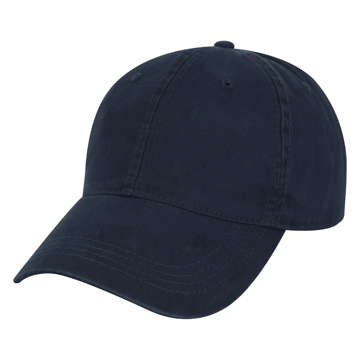 Washed Cotton Cap - Navy Blue