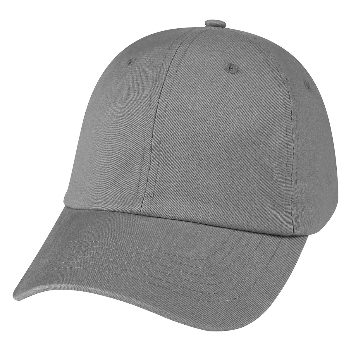 Washed Cotton Cap - Gray