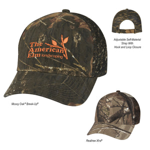 REALTREE Mossy Oak® Hunter's Retreat Mesh Back Camouflage Cap