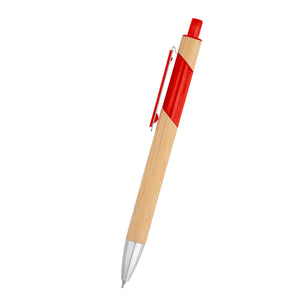 Willow Bamboo Pen - Red