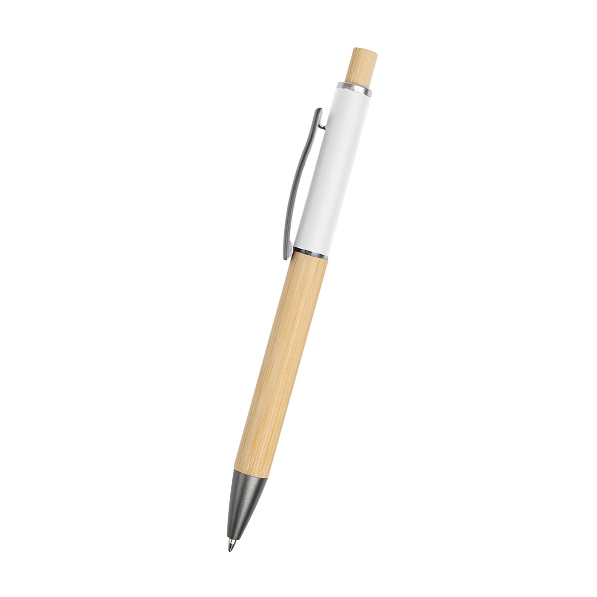 Anderson Sleek Write Bamboo Pen - White