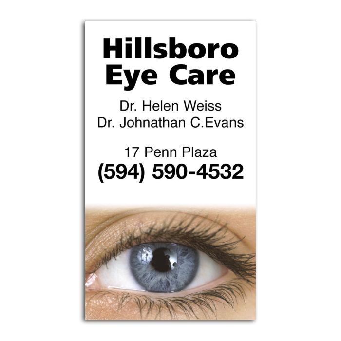 Business Card Magnet - Eye