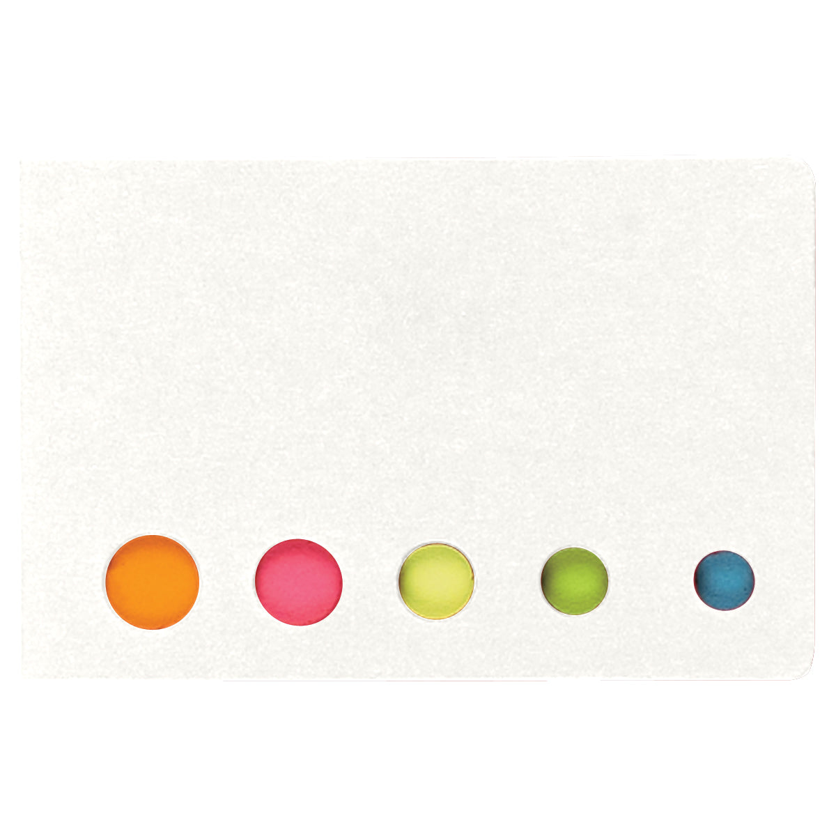 Sticky Flags In Pocket Case - White